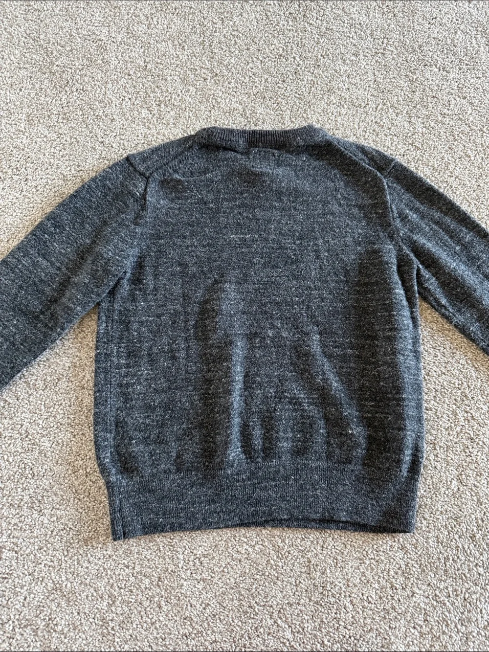 GAP Boys Size Medium Gray Sweater